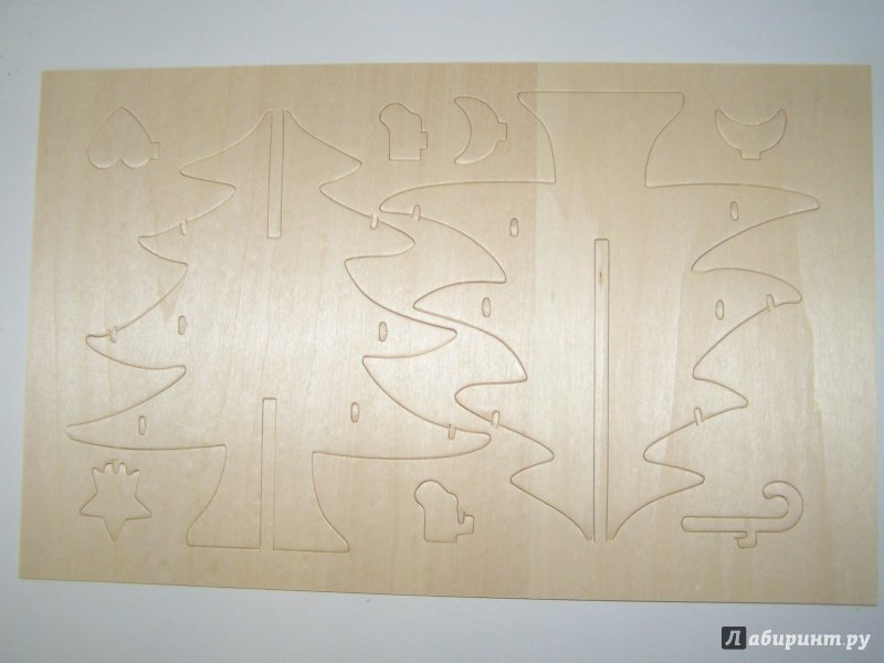 Елка для выпиливания лобзиком