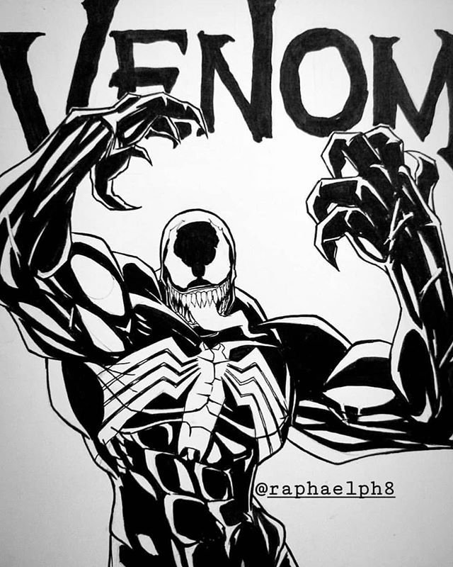 Трафарет Venom