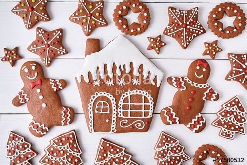 Новогоднее печенье