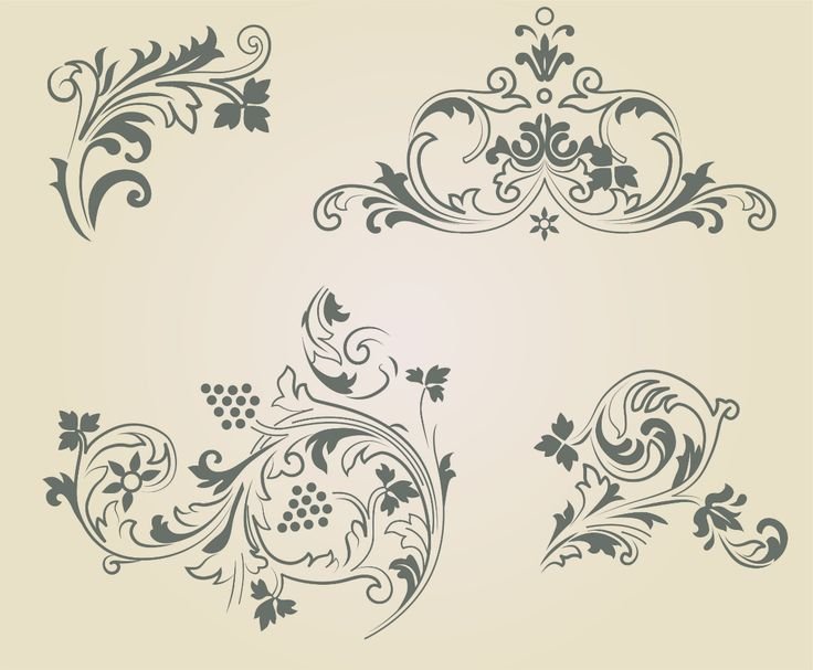 Растительный узор