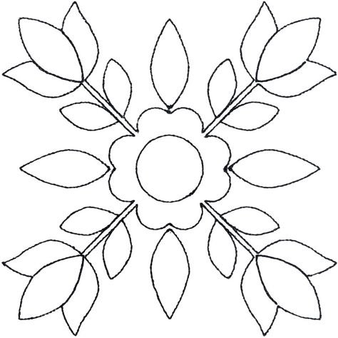 Орнамент раскраска для детей