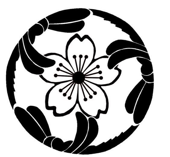 Декоративная композиция в круге