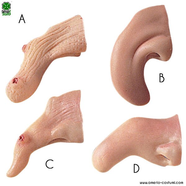 Как сделать нос бабы яги