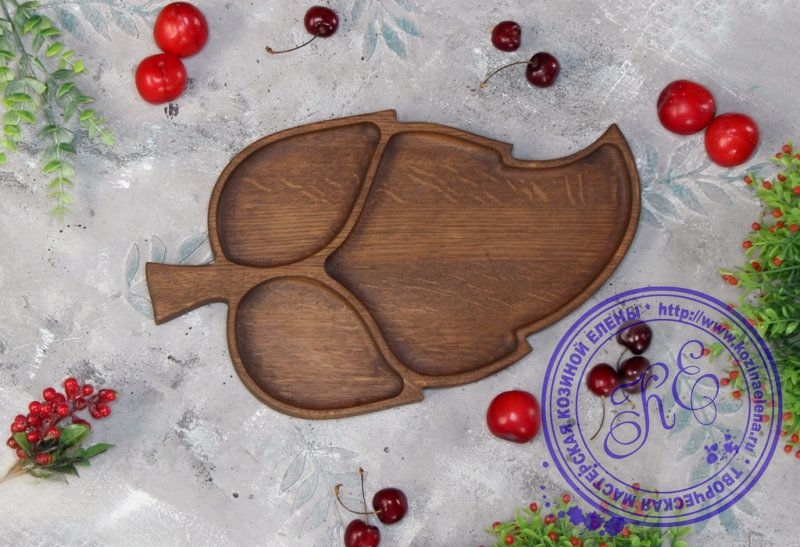 Тарелка сервировочная менажница