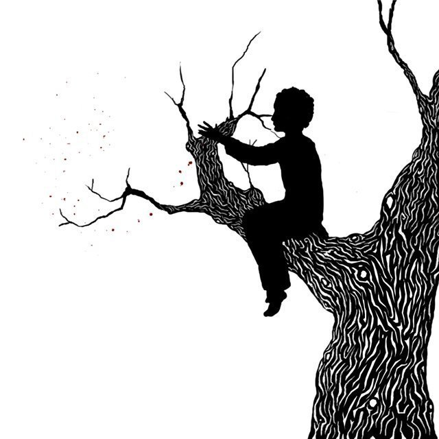 Силуэтные рисунки