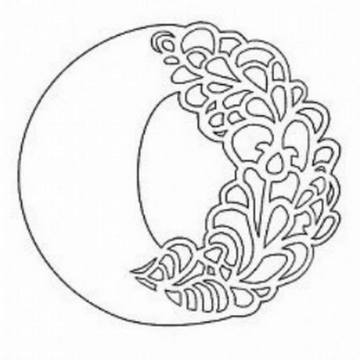 Трафареты для ажурного вырезания