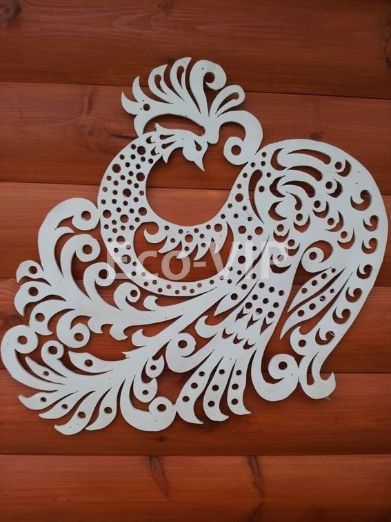 Прорезная резьба Жар птица