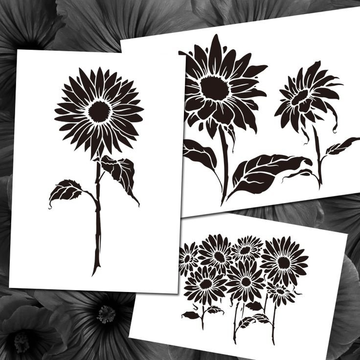 Аэрография цветы