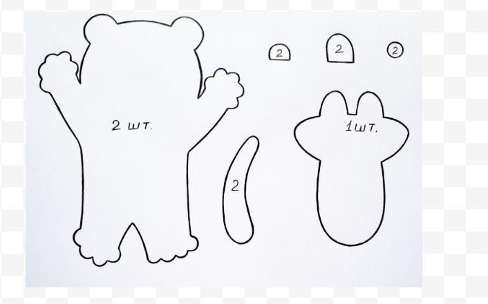 Игрушки из фетра своими руками с выкройками