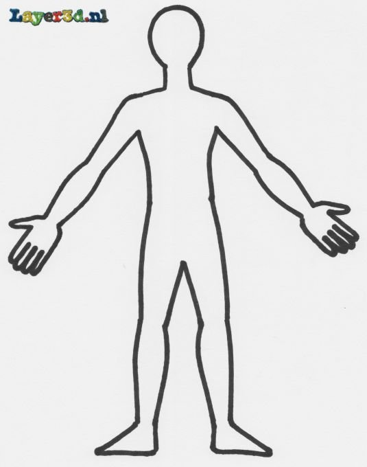 Шаблоны для рисования людей