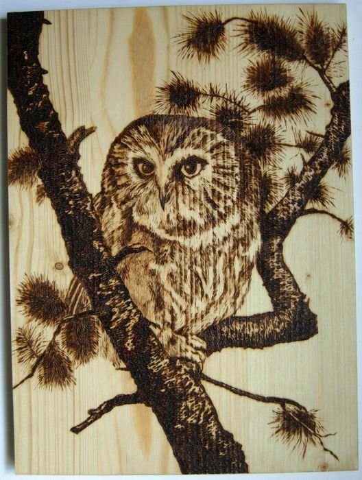 Пирография на дереве