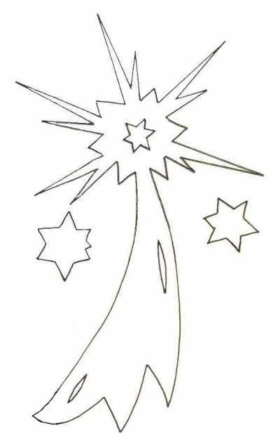 Салют трафарет для вырезания