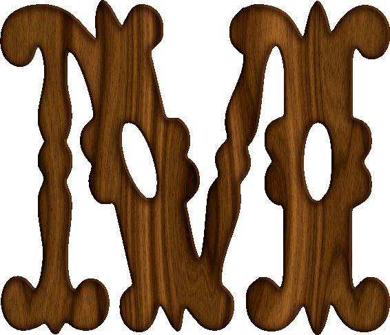 Деревянная доска алфавит