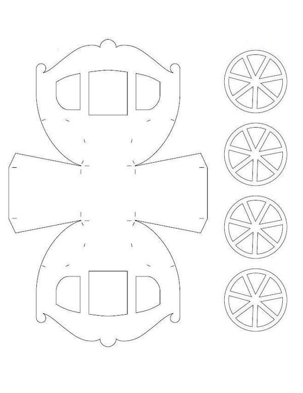 Макет кареты