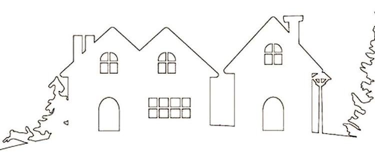 домик из фоамирана