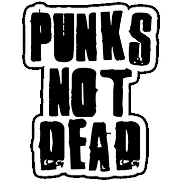 Панк наклейки