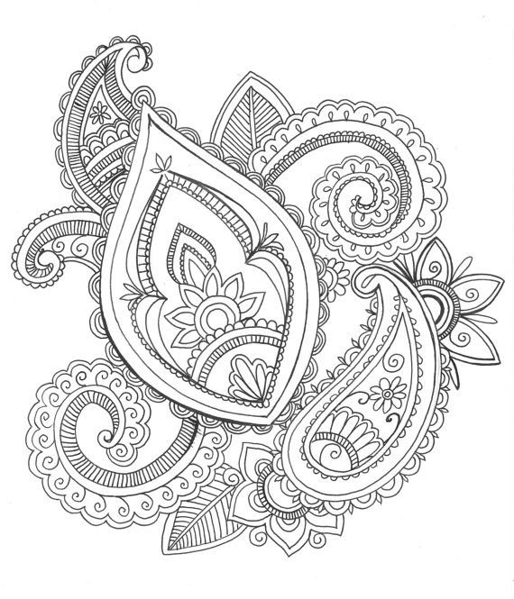 Индийские узоры