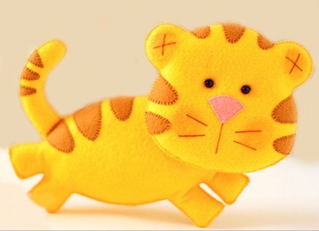 Игрушки из фетра