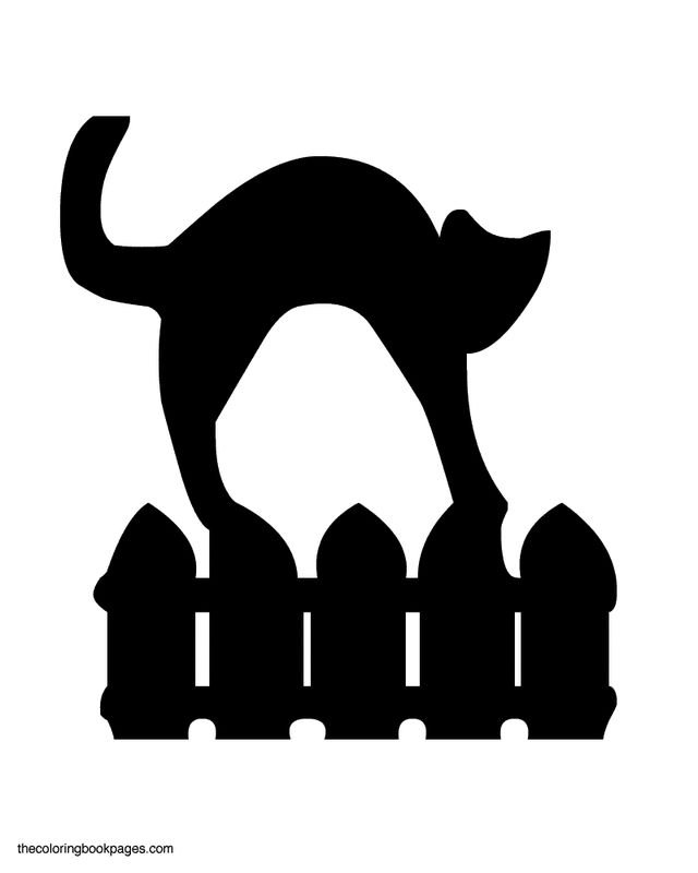 Трафарет кошки