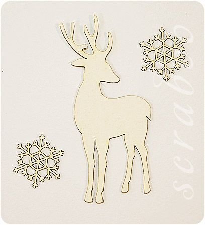 Трафарет "олени"