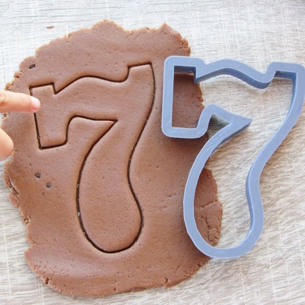 Имбирные пряники цифры