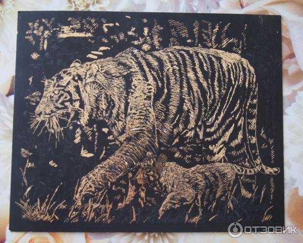 Гравюра на картоне