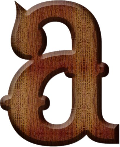 Деревянные буквы алфавит