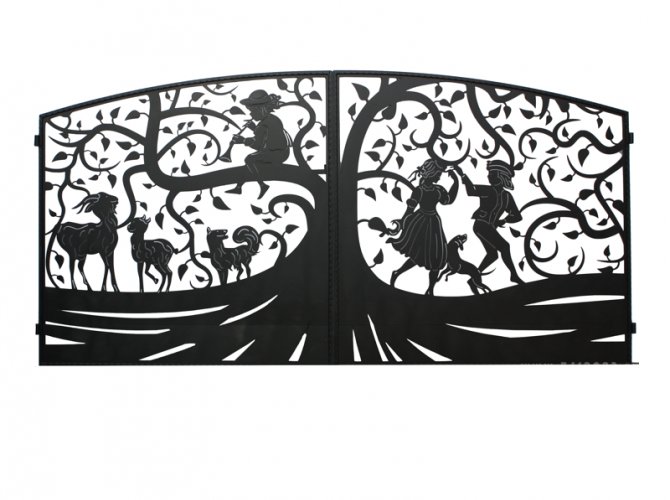 Художественная плазменная резка металла