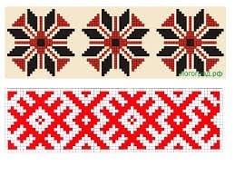 Украинские узоры и орнаменты