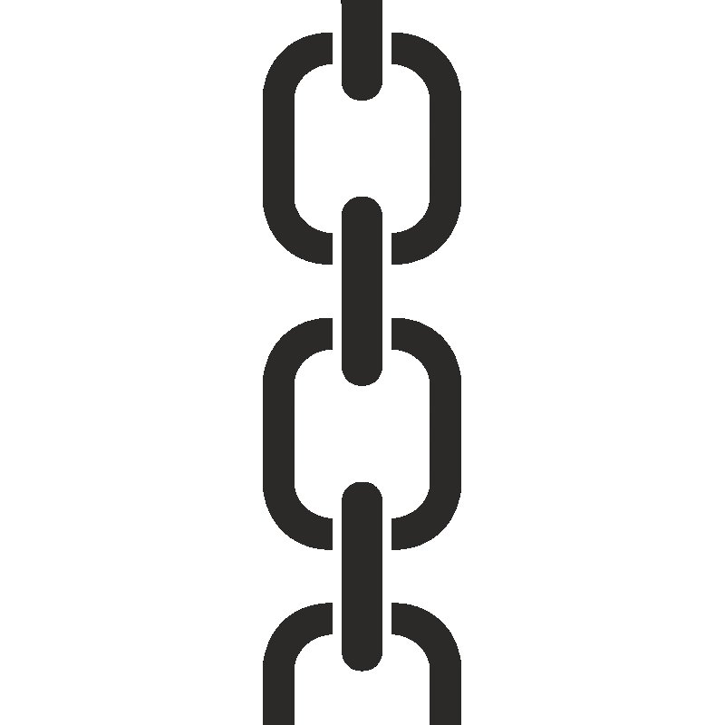 Трафарет цепи