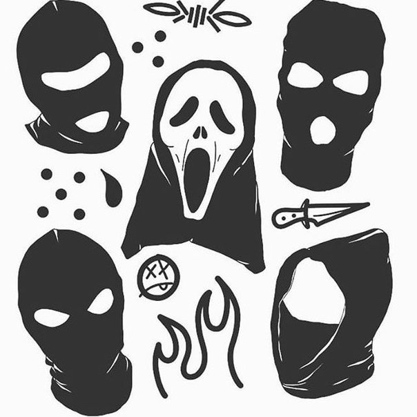 Татуировка Балаклава эскиз