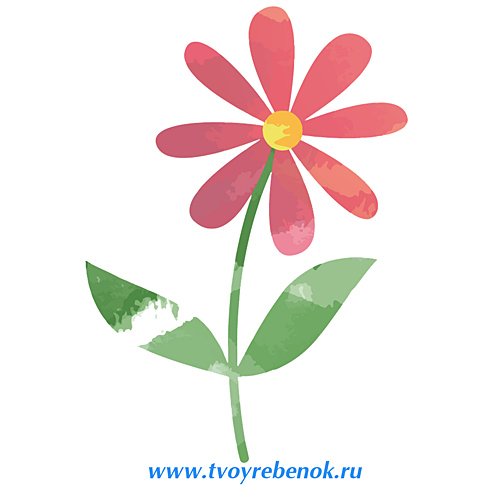 Шаблон цветов для 3d ручки