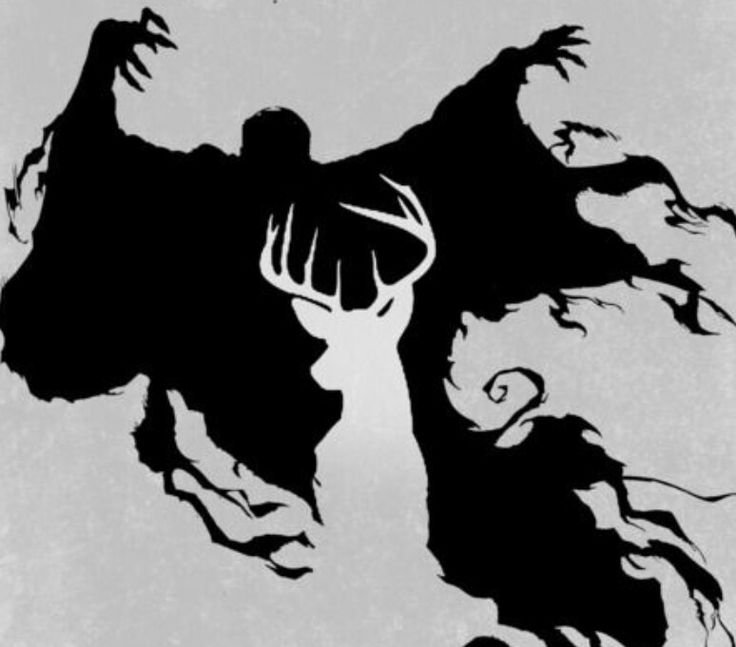 Гарри Поттер силуэт