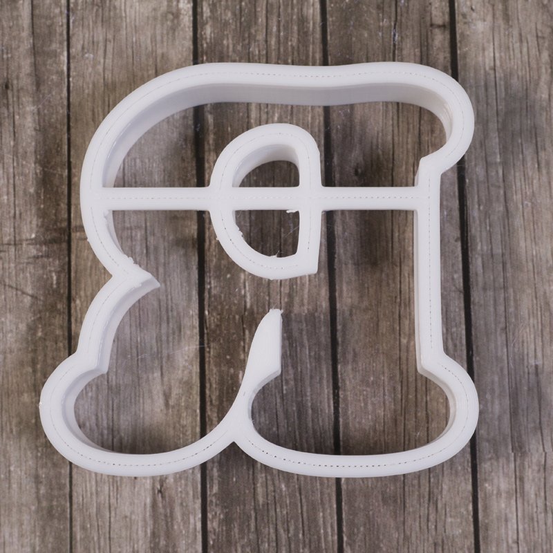 Вырубка буквами а