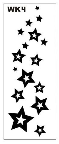 Млечный путь трафарет