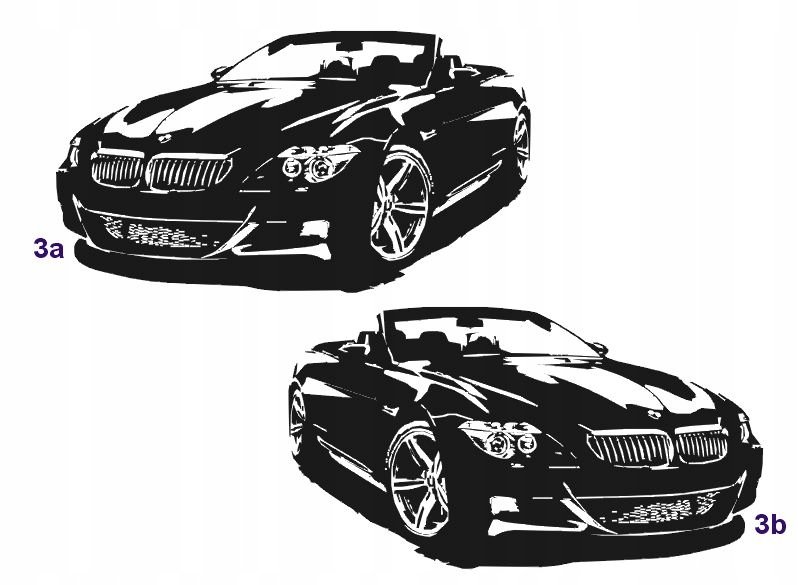 Трафареты на авто