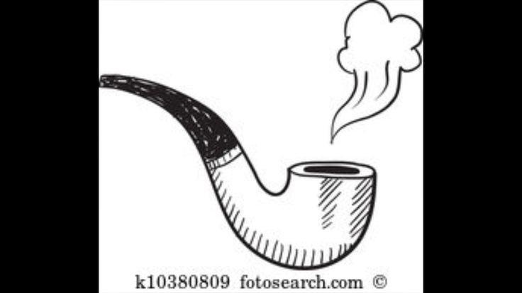 Трубка курительная с дымком