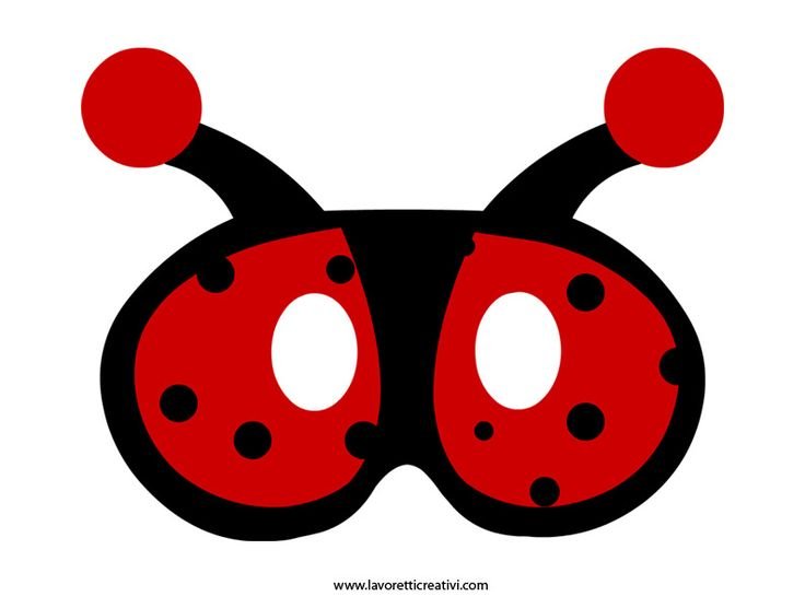Божья коровка из бумаги