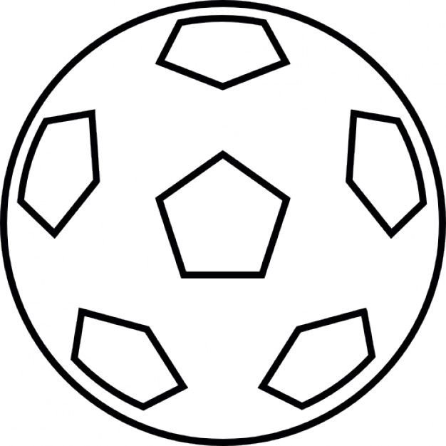 Мяч раскраска