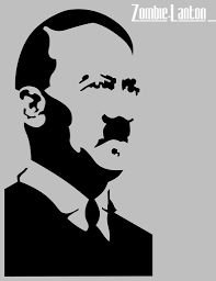 Адольф Гитлер трафарет