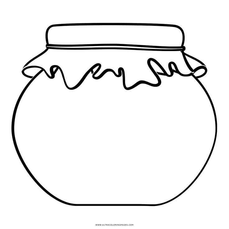 Банка для аппликации