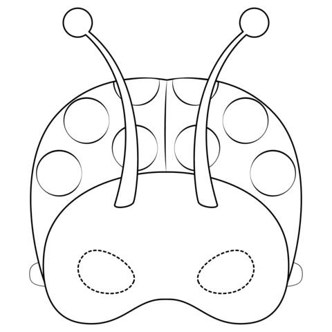 Маска Божьей коровки