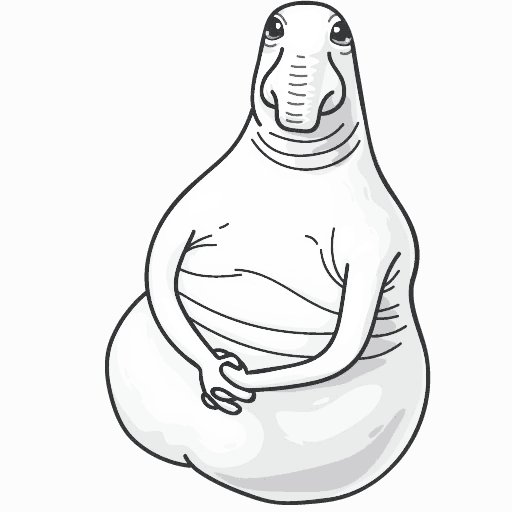 Ждун раскраска