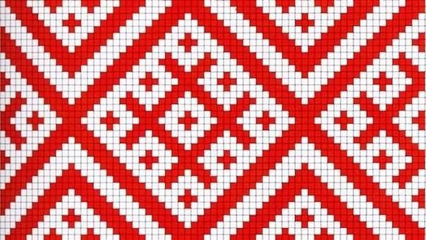 Мордовский эрзя национальный узор