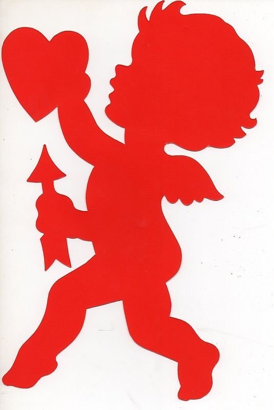 Вытынанки на день Святого Валентина