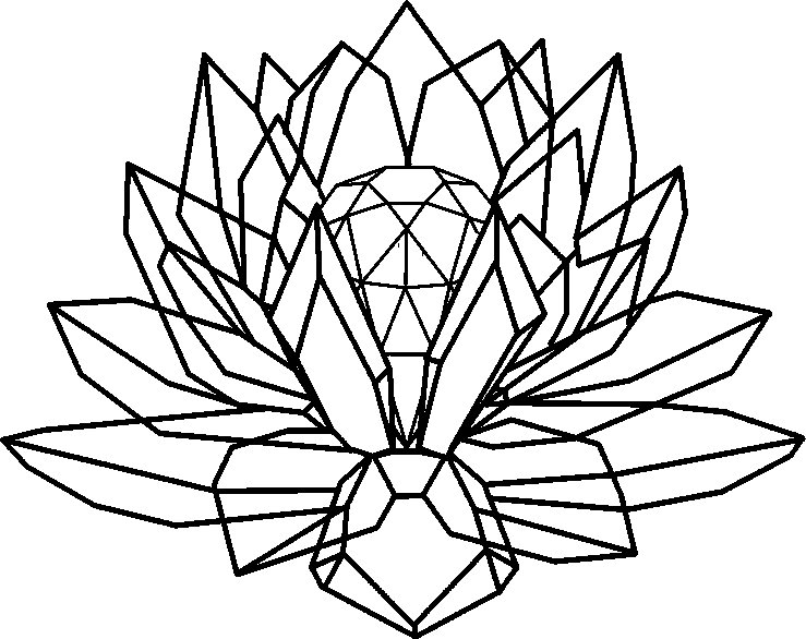 Раскраска Кристалл