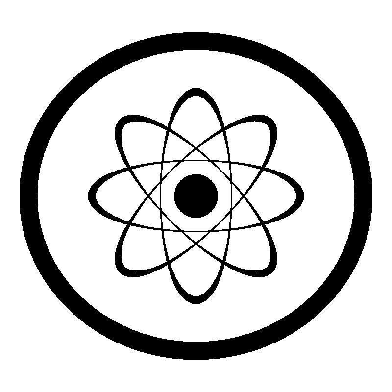 Атом рисунок