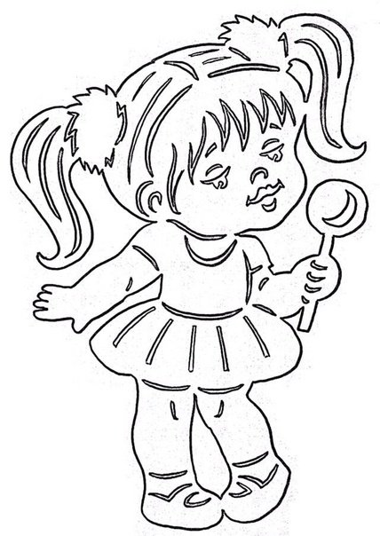 Трафареты для девочек