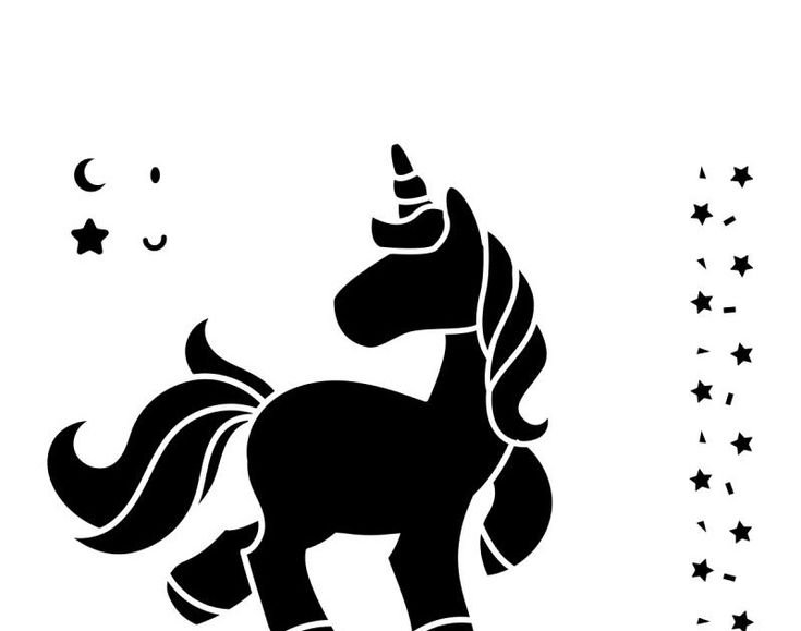 Очертания единорога