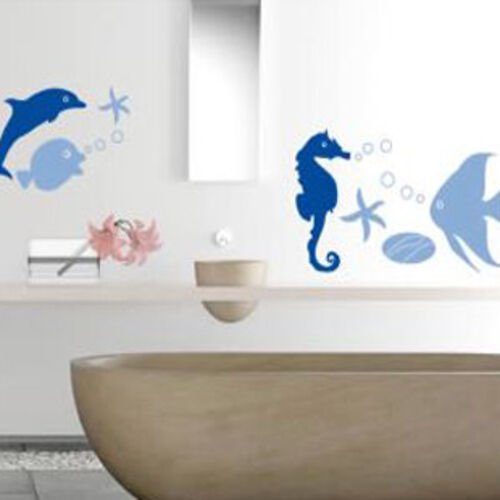 Трафареты для ванной комнаты